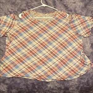 Off the shoulder shirt